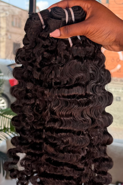 Virgin Burmese curly bundles