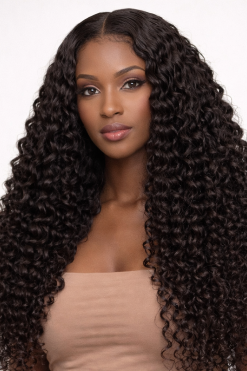 Deep wave raw wigs
